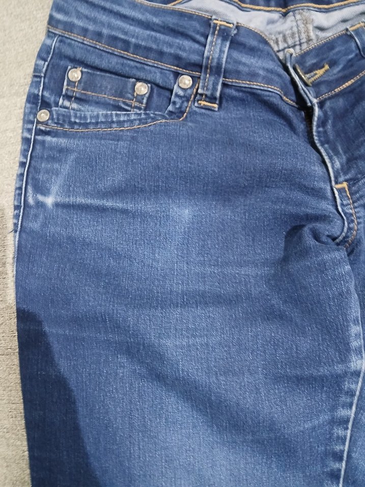 28 bedene uyumlu.Kadın MaviDar Kesim Jean - Görsel 4