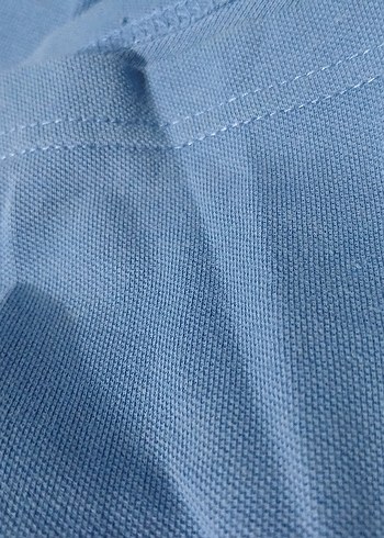 L ve XL bedene uyumlu Erkek Mavi Kısa Kollu Polo Tişört - Görsel 4