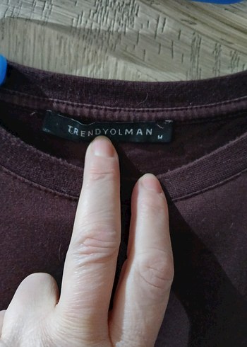 M ve L bedene uyumlu Kahverengi Baskılı Erkek Tişört - Görsel 3