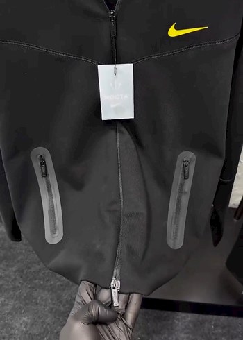 Siyah NİKE NOCTA  Fermuarlı Erkek Eşofman Takımı - Görsel 4