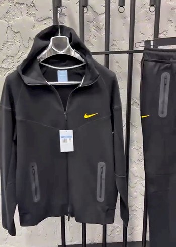 Siyah NİKE NOCTA  Fermuarlı Erkek Eşofman Takımı - Görsel 2