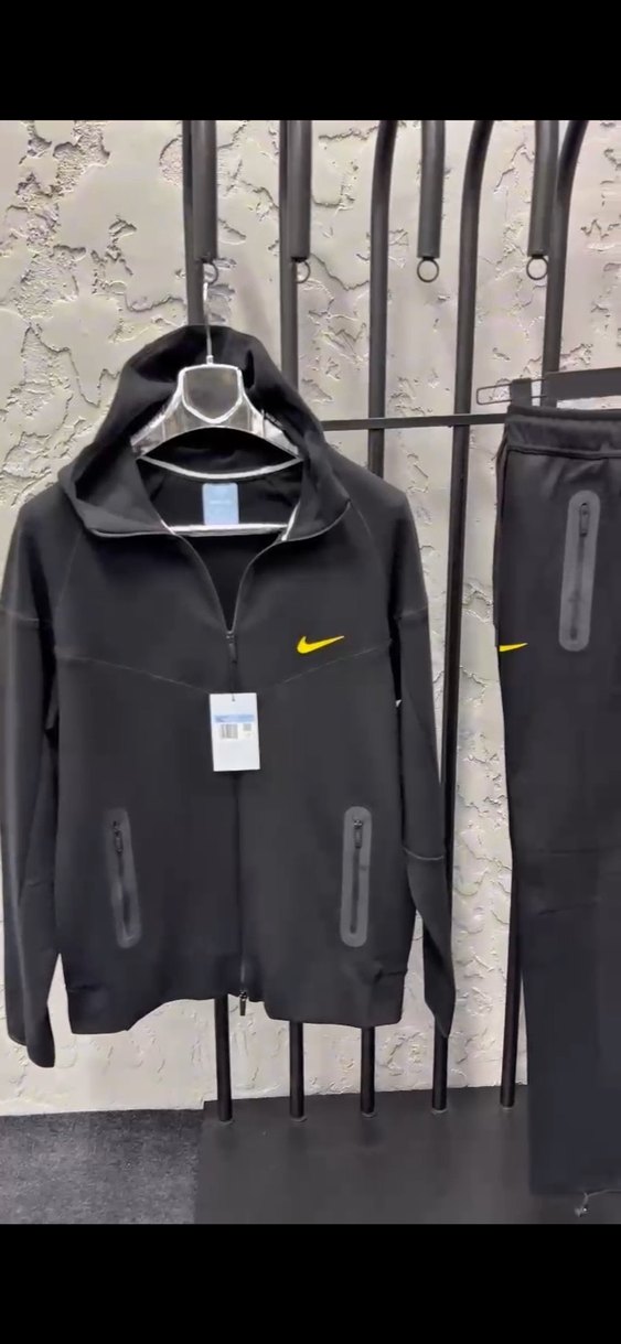 Siyah NİKE NOCTA  Fermuarlı Erkek Eşofman Takımı - Görsel 2