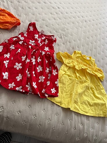 LC Waikiki Kız Bebek elbise 3 lü