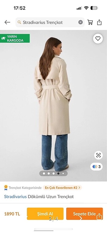 Stradivarius Trençkot