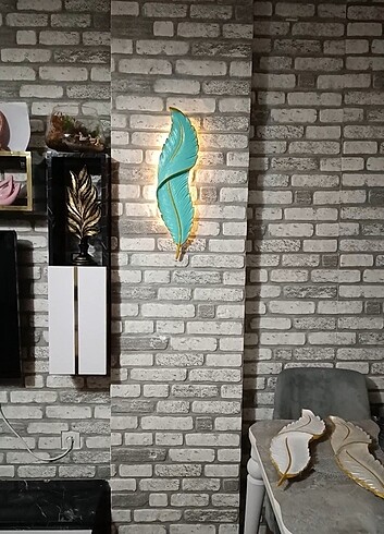 Diğer TÜY APLİK ???? PİLLİ LEDLİ BOY VE GENİŞLİK:65X18