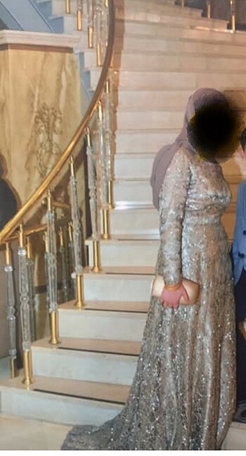 Pul payet abiye 1 defa giyildi