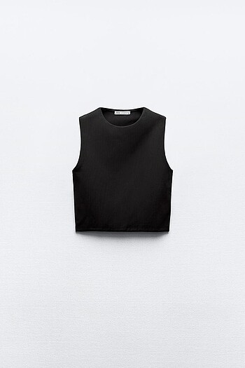 s Beden Zara slimfit crop
