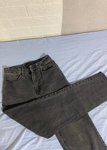 LC Waikiki Koyu Gri Mom Jean