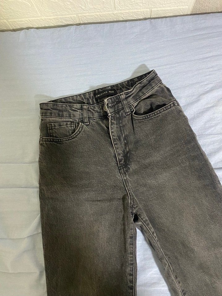 Koyu Gri mom Jean — görsel 2/4