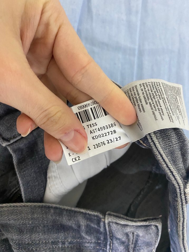 Gri Denim Jean — görsel 5/6