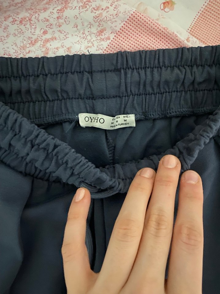 Gri Piliseli Kadın Eşofman Altı - Görsel 2