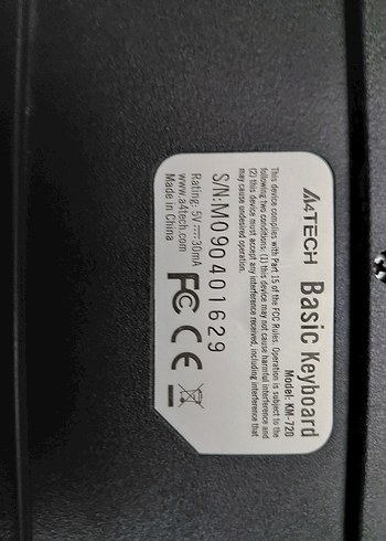 Siyah Kablolu Klavye ve Mouse Seti - Görsel 6