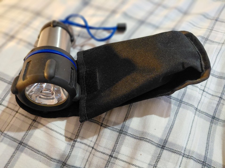 Dorcy Paslanmaz Çelik LED El Feneri - Çok Sağlam + Kılıflı - Görsel 2