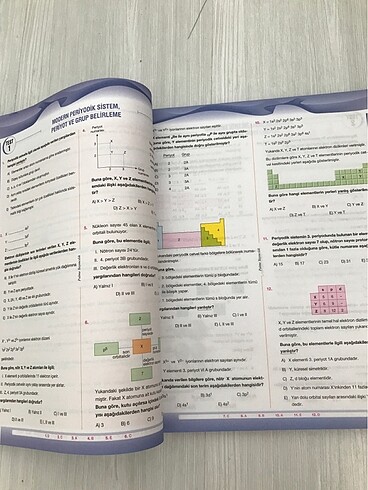 diğer Beden çeşitli Renk Ayt Kimya kitabı 11. Sınıf