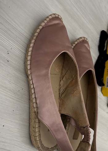 Elle Pembe Kadın Dolgu Topuklu Babet
