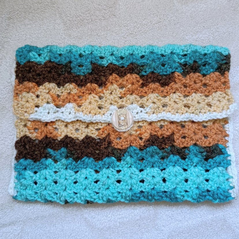 örgü kitap kılıfı Book sleeve - Görsel 3