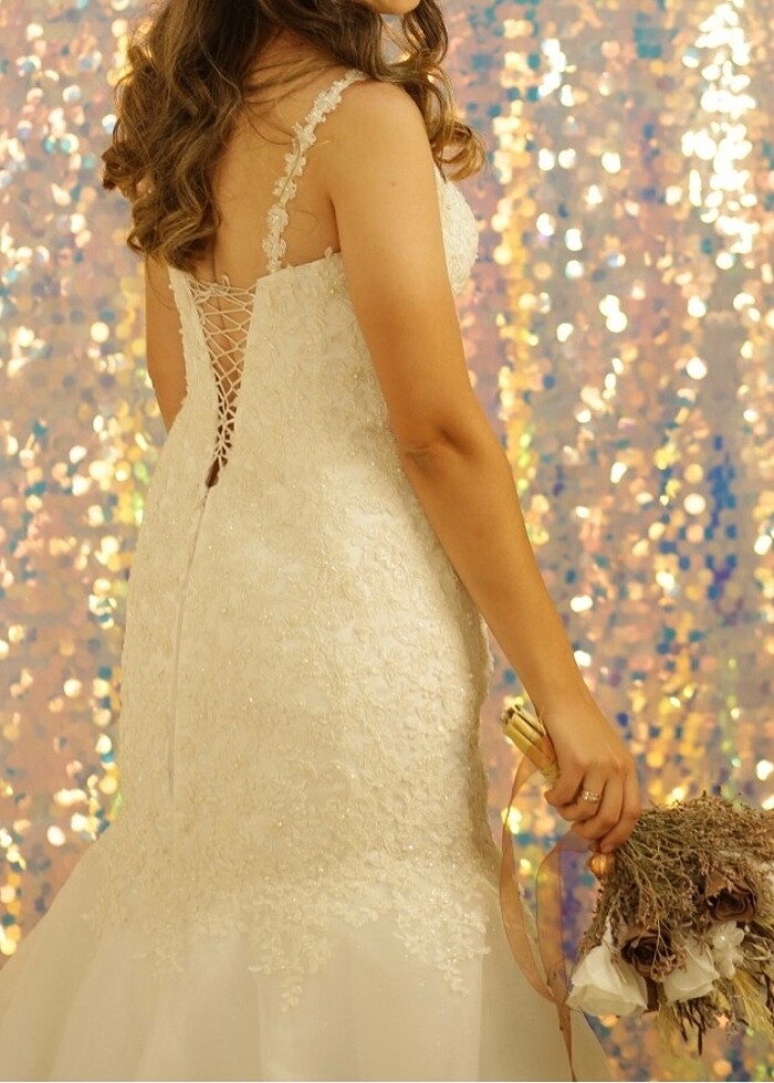 Balık model gelinlik - Görsel 2