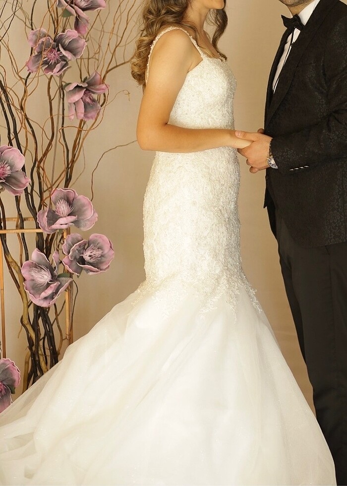 Balık model gelinlik - Görsel 4