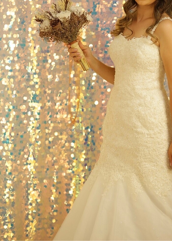 Balık model gelinlik - Görsel 3