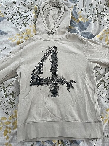 Kaft kapüşonlu sweatshirt