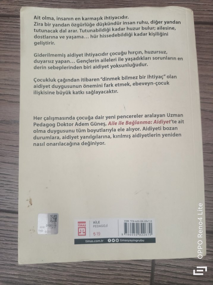 Aile ile Bağlanma ve Aidiyet Kitabı - Görsel 2