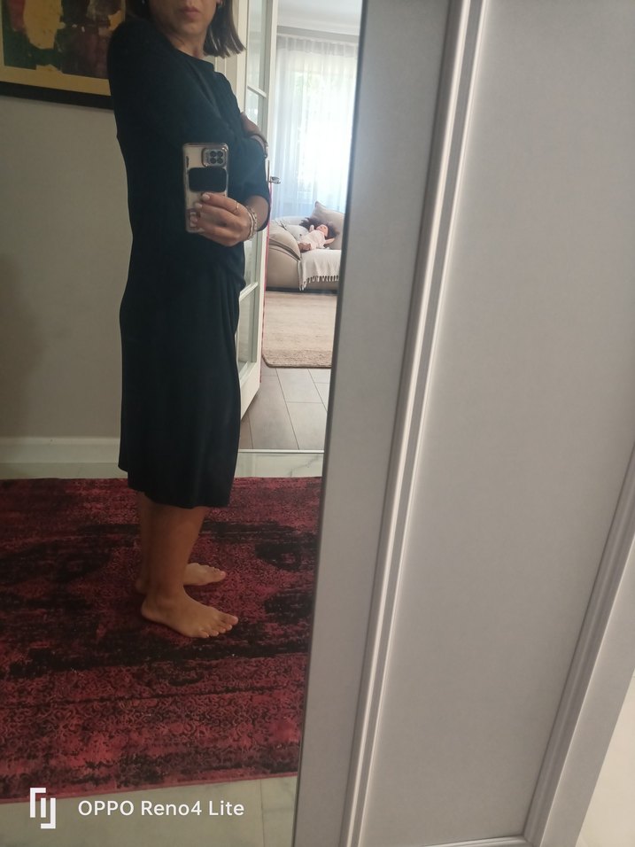 Modal kumaş elbise - Görsel 5