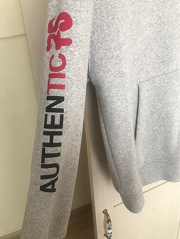 xs Beden gri Renk Zara Sweatshirt