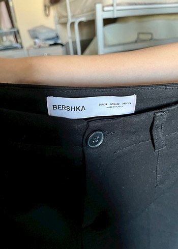 Siyah Kadın Kumaş Pantolon - Görsel 3