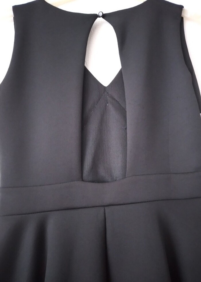 Siyah Abiye Elbise - Görsel 3