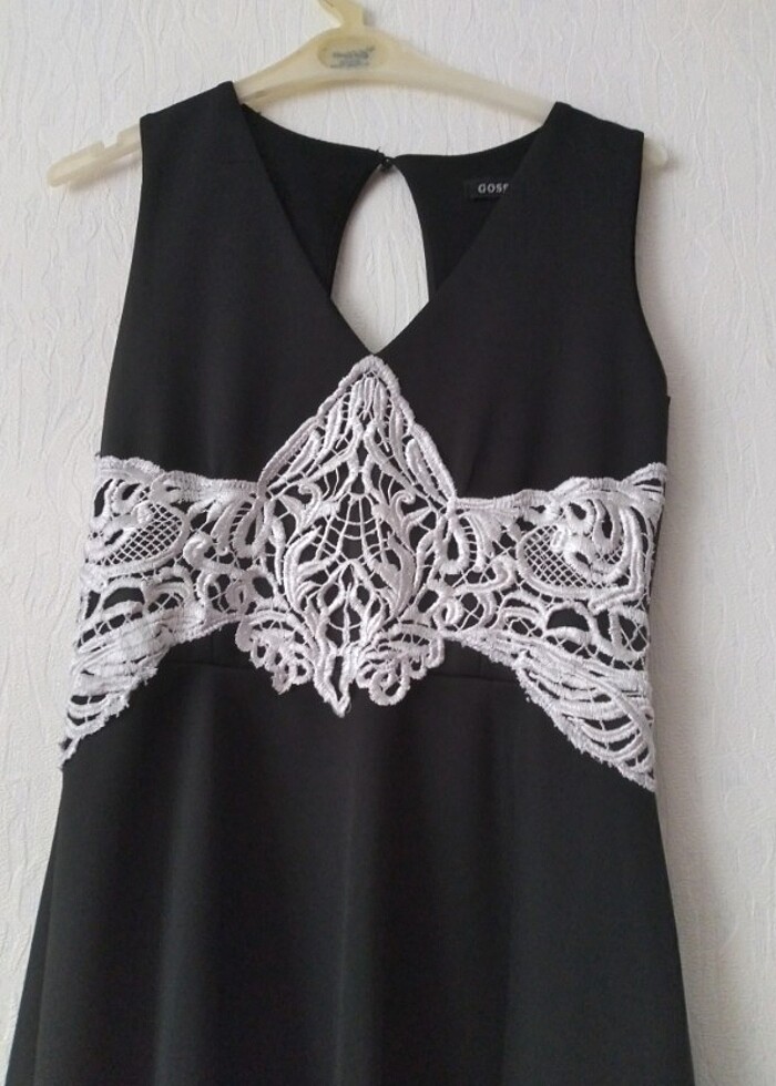 Siyah Abiye Elbise - Görsel 4