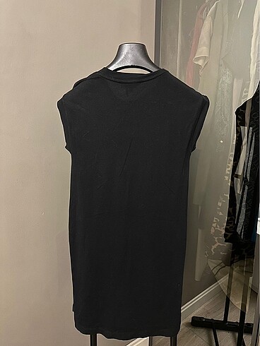 xs Beden siyah Renk DKNY tunik tshirt