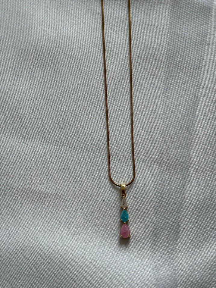 Çelik Y kolye - Görsel 2