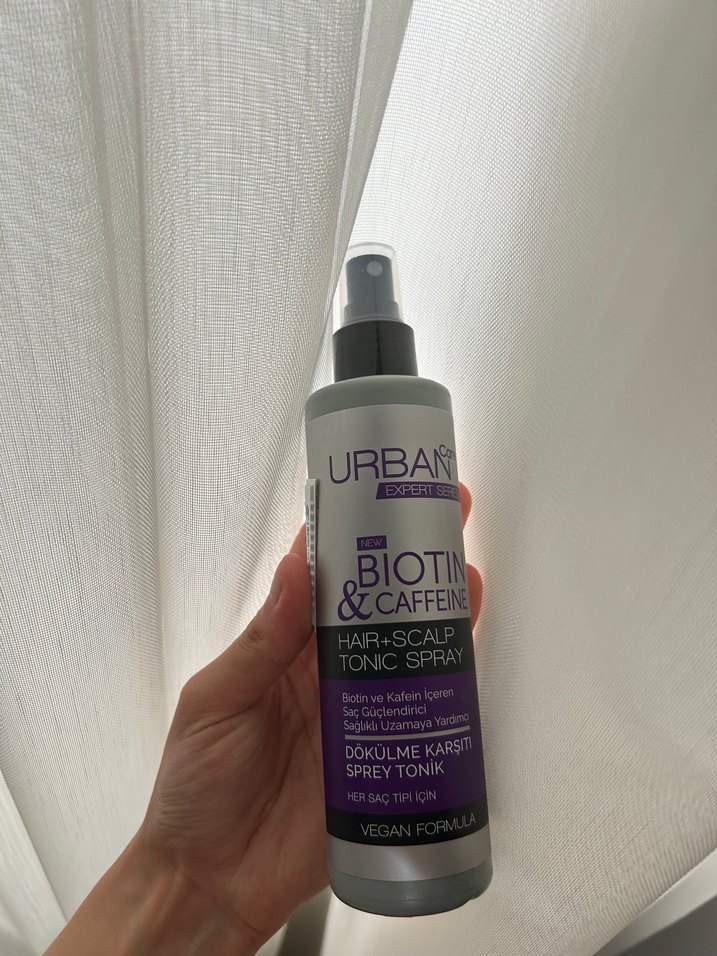 Biotin & Kafein İçeren Saç ve Saç Derisi Sprey Toniği - Görsel 2