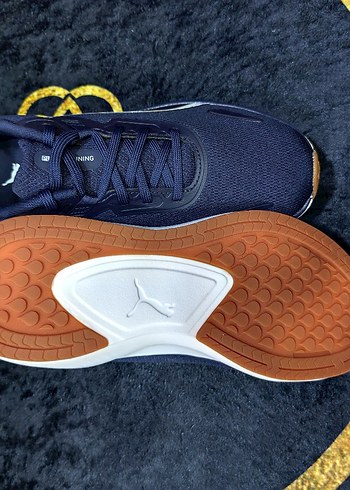 Erkek Lacivert Spor Ayakkabı Velcro Detaylı - Görsel 4