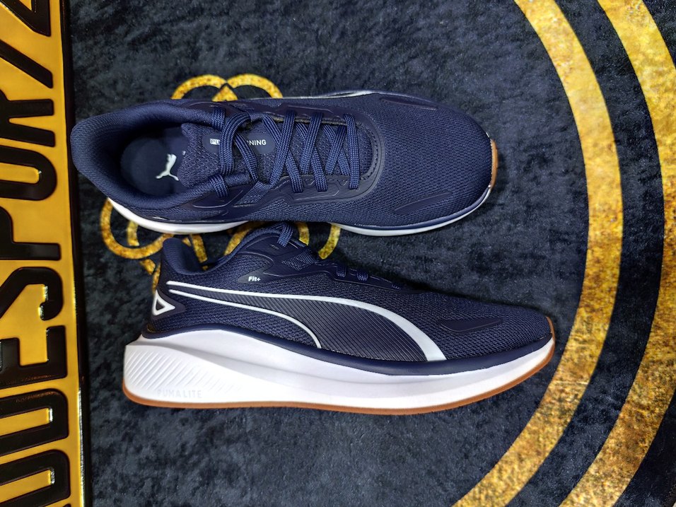 Erkek Lacivert Spor Ayakkabı Velcro Detaylı - Görsel 5