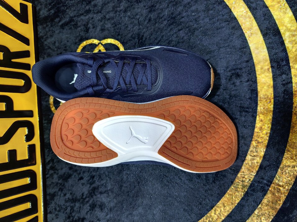 Erkek Lacivert Spor Ayakkabı Velcro Detaylı - Görsel 4