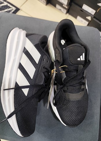 Erkek Siyah Gri Spor Koşu Ayakkabısı - Görsel 3