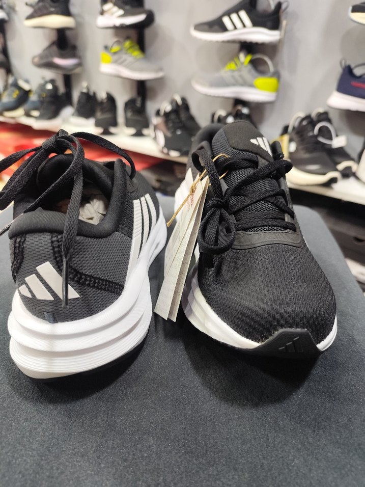 Erkek Siyah Gri Spor Koşu Ayakkabısı - Görsel 5