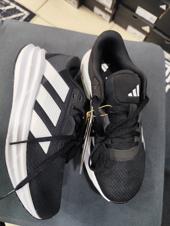 Erkek Siyah Gri Spor Koşu Ayakkabısı - Görsel 3