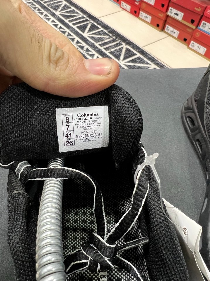 Siyah Erkek Spor Ayakkabı Velcro Kapatma - Görsel 3