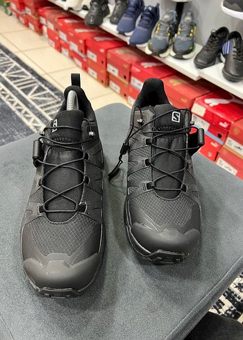 Siyah Biker Erkek Spor Ayakkabı Velcro - Görsel 5