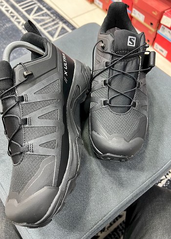 Siyah Biker Erkek Spor Ayakkabı Velcro - Görsel 2