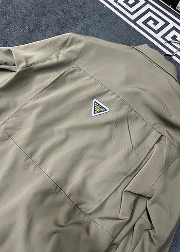 Erkek Haki Uzun Kollu Düğmeli Gömlek - Görsel 4