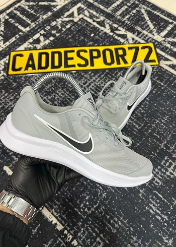 Gri Bağcıklı Kadın Spor Ayakkabısı - Görsel 3