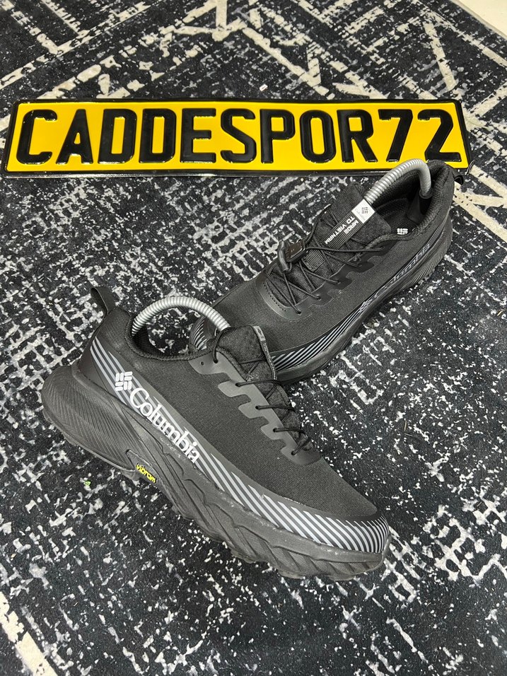 Columbia Siyah Gri Spor Ayakkabı Velcro - Görsel 2