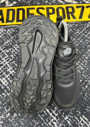 Siyah Spor Erkek Sneaker Velcro - Görsel 3