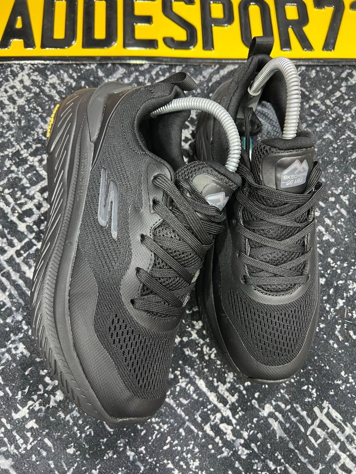 Siyah Spor Erkek Sneaker Velcro - Görsel 4