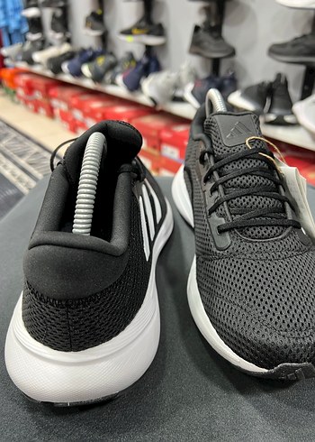 Siyah Erkek Spor Ayakkabı Velcro - Görsel 4