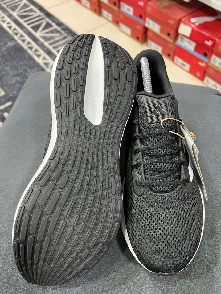 Siyah Erkek Spor Ayakkabı Velcro - Görsel 5