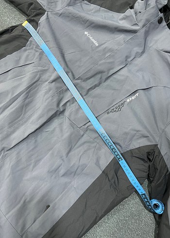 Columbia Gri Kapüşonlu Erkek Mont - Görsel 6